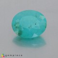 Natural Peru opal 7.68 Carats Paraiba Blue Oval 16x14 mm Loose Gemstone - Image 1