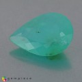 Natural Peru opal 7.67 Carats Paraiba Blue Green Pear 19x14 mm Loose Gemstone - Image 1