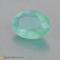 Natural Peru opal 2.37 Carats Paraiba Blue Green Oval 11x9 mm Loose Gemstone - Image 2
