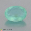 Natural Peru opal 2.37 Carats Paraiba Blue Green Oval 11x9 mm Loose Gemstone - Image 1