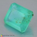 Natural Peru opal 2.31 Carats Paraiba Blue Green Emerald 9x8 mm Loose Gemstone - Image 5