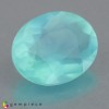 Natural Peru opal 1.35 Carats Paraiba Blue Green Oval 9x7 mm Loose Gemstone - Image 2