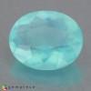 Natural Peru opal 1.35 Carats Paraiba Blue Green Oval 9x7 mm Loose Gemstone - Image 4