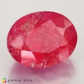 Natural Pezzottaite 10.40 Carats Crimson Pink Oval 14x11 mm Loose Gemstone - Image 4