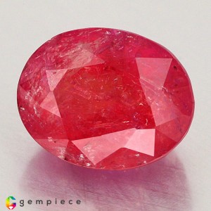 pezzottaite  10.40cts - 14x11mm
