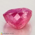 Natural Pezzottaite 10.40 Carats Crimson Pink Oval 14x11 mm Loose Gemstone - Image 3