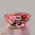 Natural Tourmaline 3.48 Carats Padparadscha Pink Oval 10x9 mm Loose Gemstone - Image 5
