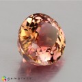 Natural Tourmaline 3.48 Carats Padparadscha Pink Oval 10x9 mm Loose Gemstone - Image 6