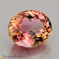 Natural Tourmaline 3.48 Carats Padparadscha Pink Oval 10x9 mm Loose Gemstone - Image 7