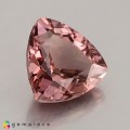 Natural Tourmaline 2.82 Carats Purplish Pink Trilliant  9x9 mm Loose Gemstone - Image 5