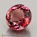 Natural Tourmaline 3.20 Carats Hot Pink Round 9x6 mm Loose Gemstone - Image 6