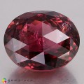 Natural Tourmaline 22.14 Carats Vivid Purplish Pink Oval Checker 18x15 mm Loose Gemstone - Image 1