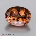 Natural Tourmaline 4.84 Carats Champagne Pink Oval 12x9 mm Loose Gemstone - Image 3