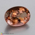 Natural Tourmaline 4.84 Carats Champagne Pink Oval 12x9 mm Loose Gemstone - Image 4