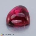 Natural Tourmaline 5.98 Carats Purplish Pink Heart  10x12 mm Loose Gemstone - Image 2
