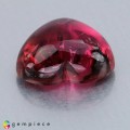 Natural Tourmaline 5.98 Carats Purplish Pink Heart  10x12 mm Loose Gemstone - Image 1