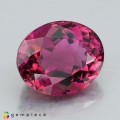 Natural Tourmaline 2.84 Carats Vivid Purplish Pink Oval 9x8 mm Loose Gemstone - Image 5
