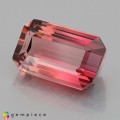 Natural Tourmaline 3.76 Carats Pink Emerald Cut 11x7 mm Loose Gemstone - Image 2