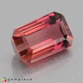 Natural Tourmaline 3.76 Carats Pink Emerald Cut 11x7 mm Loose Gemstone - Image 4