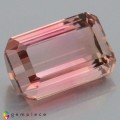 Natural Tourmaline 5.65 Carats Pink to Baby Pink Emerald 13x8 mm Loose Gemstone - Image 1