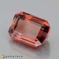 Natural Tourmaline 3.90 Carats Pink Emerald Cut 10x8 mm Loose Gemstone - Image 2