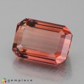 Natural Tourmaline 3.90 Carats Pink Emerald Cut 10x8 mm Loose Gemstone - Image 4