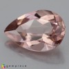 Natural Tourmaline 2.91 Carats Peach Pink Pear 12x8 mm Loose Gemstone - Image 5