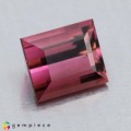 Natural Tourmaline 1.86 Carats Pink Baguette 7x6 mm Loose Gemstone - Image 4
