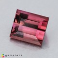 Natural Tourmaline 1.86 Carats Pink Baguette 7x6 mm Loose Gemstone - Image 1