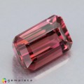Natural Tourmaline 2.39 Carats Pink Emerald 9x6 mm Loose Gemstone - Image 2