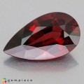 Natural Pyrope garnet 6.37 Carats Vivid Red Pear 16x6 mm Loose Gemstone - Image 5
