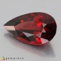 Natural Pyrope garnet 6.37 Carats Vivid Red Pear 16x6 mm Loose Gemstone - Image 4