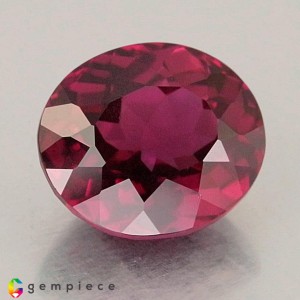 rhodolite garnet  4.70cts - 10x9mm