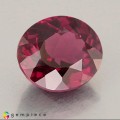 Natural Rhodolite garnet 4.70 Carats Vivid Purplish Pink Oval 10x9 mm Loose Gemstone - Image 5