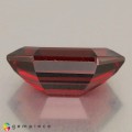 Natural Rhodolite garnet 4.68 Carats Vivid Red Fancy  13x8 mm Loose Gemstone - Image 3