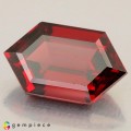 Natural Rhodolite garnet 4.68 Carats Vivid Red Fancy  13x8 mm Loose Gemstone - Image 4