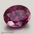 Natural Rhodolilte garnet 4.51 Carats Vivid Purple Oval 11x9 mm Loose Gemstone - Image 4