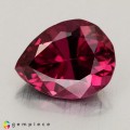 Natural Rhodolite garnet 3.45 Carats Purple Pear 11x8 mm Loose Gemstone - Image 3