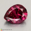 Natural Rhodolite garnet 3.45 Carats Purple Pear 11x8 mm Loose Gemstone - Image 7