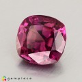Natural Rhodolite garnet 3.16 Carats Purple Antique Cushion 8x8 mm Loose Gemstone - Image 1