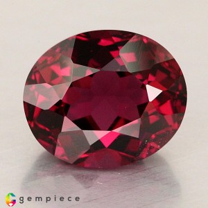rhodolite garnet  4.54cts - 10x9mm