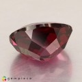 Natural Rhodolite garnet 4.54 Carats Vivid Purplish Pink Oval 10x9 mm Loose Gemstone - Image 4
