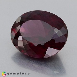 rhodolite garnet  18.39cts - 18x14mm rhodolite garnet  18.39cts - 18x14mm