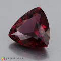 Natural Rhodolite garnet 5.26 Carats Reddish Pink Trilliant  11x11 mm Loose Gemstone - Image 4