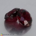 Natural Rhodolite garnet 7.20 Carats Pinkish Red Round 9x6 mm Loose Gemstone - Image 4