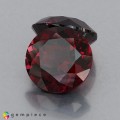 Natural Rhodolite garnet 7.20 Carats Pinkish Red Round 9x6 mm Loose Gemstone - Image 3