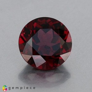 rhodolite garnet  3.46cts - 9x6mm