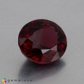 Natural Rhodolite garnet 3.98 Carats Purplish Pink Oval 10x9 mm Loose Gemstone - Image 3
