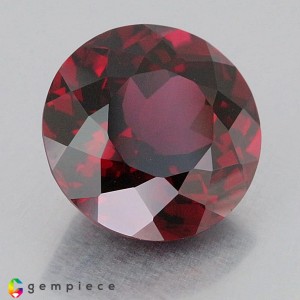 rhodolite garnet  7.11cts - 11x7mm