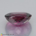 Natural Rhodolite garnet 5.85 Carats Purplish Pink Oval 12x10 mm Loose Gemstone - Image 2